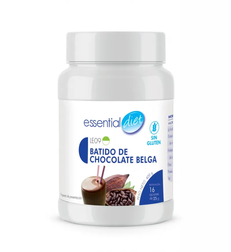 Batido de chocolate belga formato económico (16 raciones).-LE09