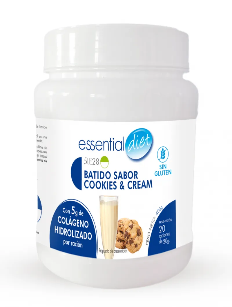 BATIDO  DE COOKIES CON COLÁGENO FE(20 raciones)-5LE28