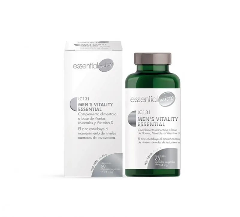 Men´s  vitality Essential (60 cápsulas).-LC131