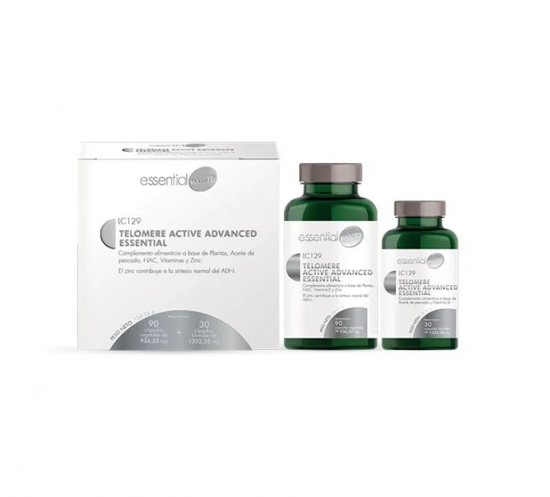 TELOMERE ACTIVE ADVANCED ESSENTIAL (90 cápsulas +30 perlas)-LC129